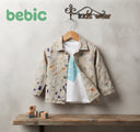 Printed Kids Denim Jacket and Tee Set