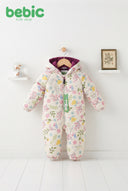 BEBIC Vintage Floral Quilted Snowsuit