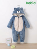 Blue Bear Winter Romper