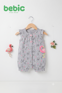 Tropical Flamingo Romper
