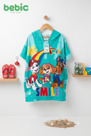 Paw Patrol Kids Hooded Poncho Towel