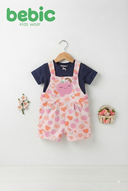 Peachy Keen Overall Set