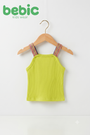 Lime Tribal Strap Top