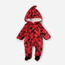 Gingerbread & Candy Cane Romper