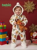 Winnie's Festive Fleece Romper