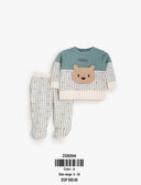 Hello Bear Plaid Set - Bebic