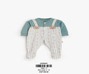 Teddy Plaid Sleepsuit - Bebic