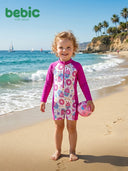 Sweet Treats Long-Sleeve Swimsuit