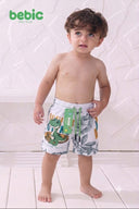 Surfing Dino Tropical Swim Shorts