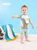 Surfing Crocodile Romper