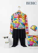 Abstract Pop Burkini Set