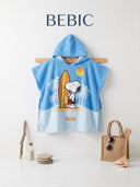 Surf Puppy Hooded Kids Beach Poncho