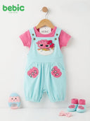 Dino Hatcher Overalls Set