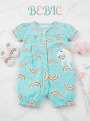 Rainbow Unicorn Romper