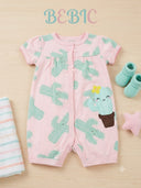 Cactus Garden Baby Romper