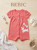 Bunny Balloon Baby Romper