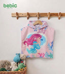 Mermaid Hooded Bath Poncho