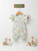 Kitten Candy Ruffle Romper