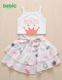 Princess Crown Cami Skirt Set