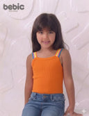 Rainbow Strap Ribbed Tank