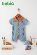 Tropical Beach Polo Romper