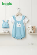 Blue Bunny Romper Set