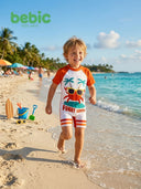 Funny Surfer Swim Romper