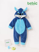 Stitch Fleece Baby Romper