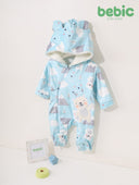 Snowy Bear Footed Romper