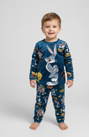Teal Looney Velvet PJs
