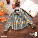 Boys Plaid Button