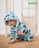 Space Rocket Hooded Snowsuit