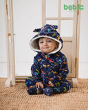 Colorful Car Padded Jumpsuit