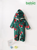 Holiday Mittens Velour Bunting