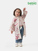 Berry Calligraphy Bisht