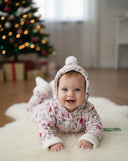 Pink Christmas Magic Romper